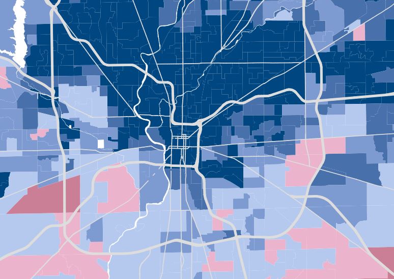 Indianapolis election results by precinct David Waldron